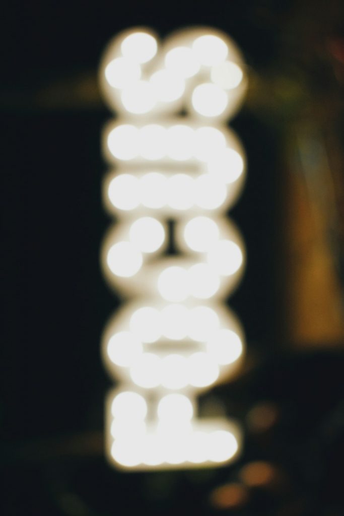 turned on Focus signage